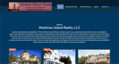 Desktop Screenshot of mackinacislandrealty.com